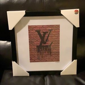 Rare Fairchild Paris Louis Vuitton x Supreme Art